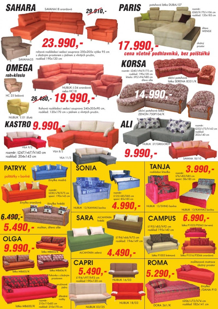 leták Nábytkáři Čech a Moravy strana 1 leták Nábytkáři Čech a Moravy strana 1