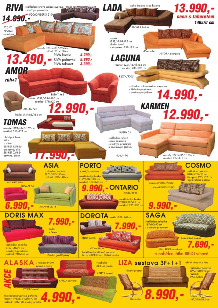 leták Nábytkáři Čech a Moravy strana 1 leták Nábytkáři Čech a Moravy strana 1