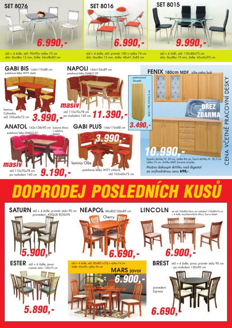 leták Nábytkáři Čech a Moravy strana 1 leták Nábytkáři Čech a Moravy strana 1