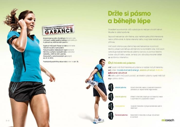 leták Adidas leták miCoach strana 1 leták Adidas leták miCoach strana 1