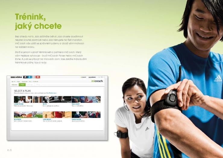 leták Adidas leták miCoach strana 1 leták Adidas leták miCoach strana 1