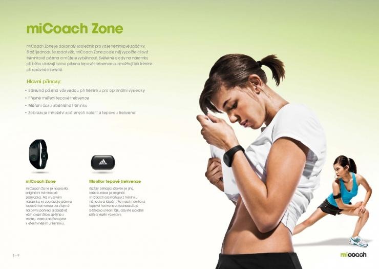 leták Adidas leták miCoach strana 1 leták Adidas leták miCoach strana 1
