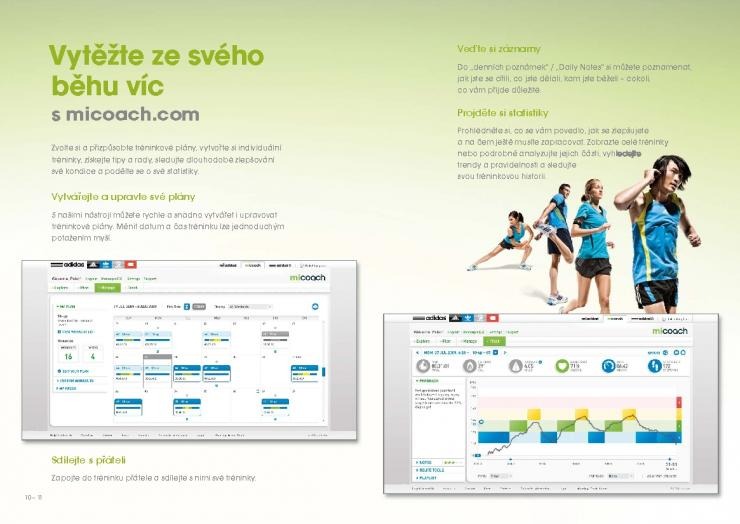 leták Adidas leták miCoach strana 1 leták Adidas leták miCoach strana 1