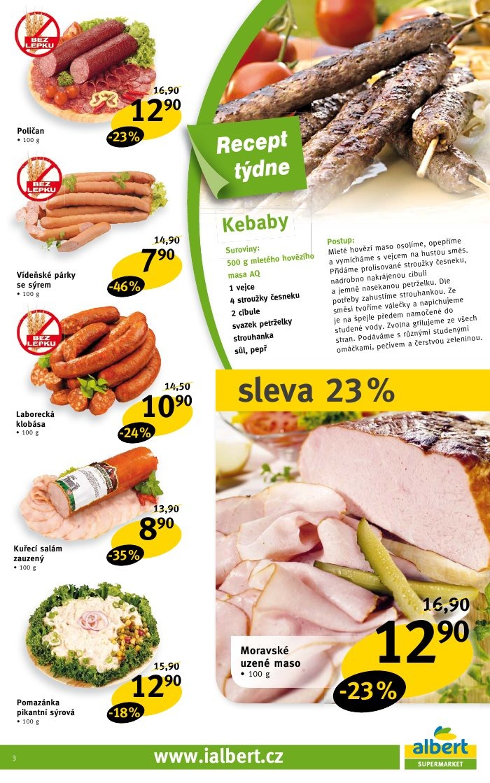 leták Albert strana 1 leták Albert strana 1