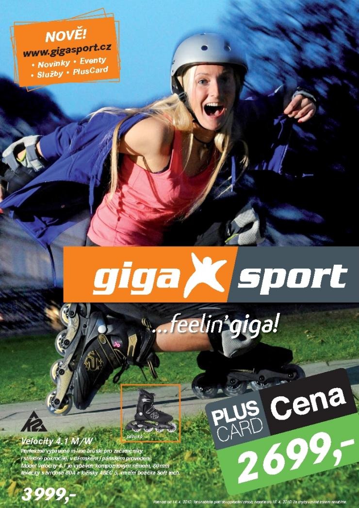 leták Gigasport aktuální leták strana 1 leták Gigasport aktuální leták strana 1
