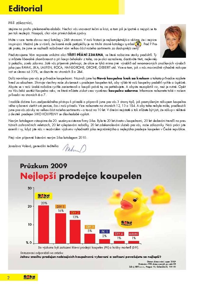 leták Siko koupelny katalog 1. část strana 1 leták Siko koupelny katalog 1. část strana 1