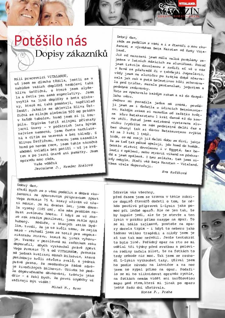 leták Vitaland aktuální leták strana 1 leták Vitaland aktuální leták strana 1