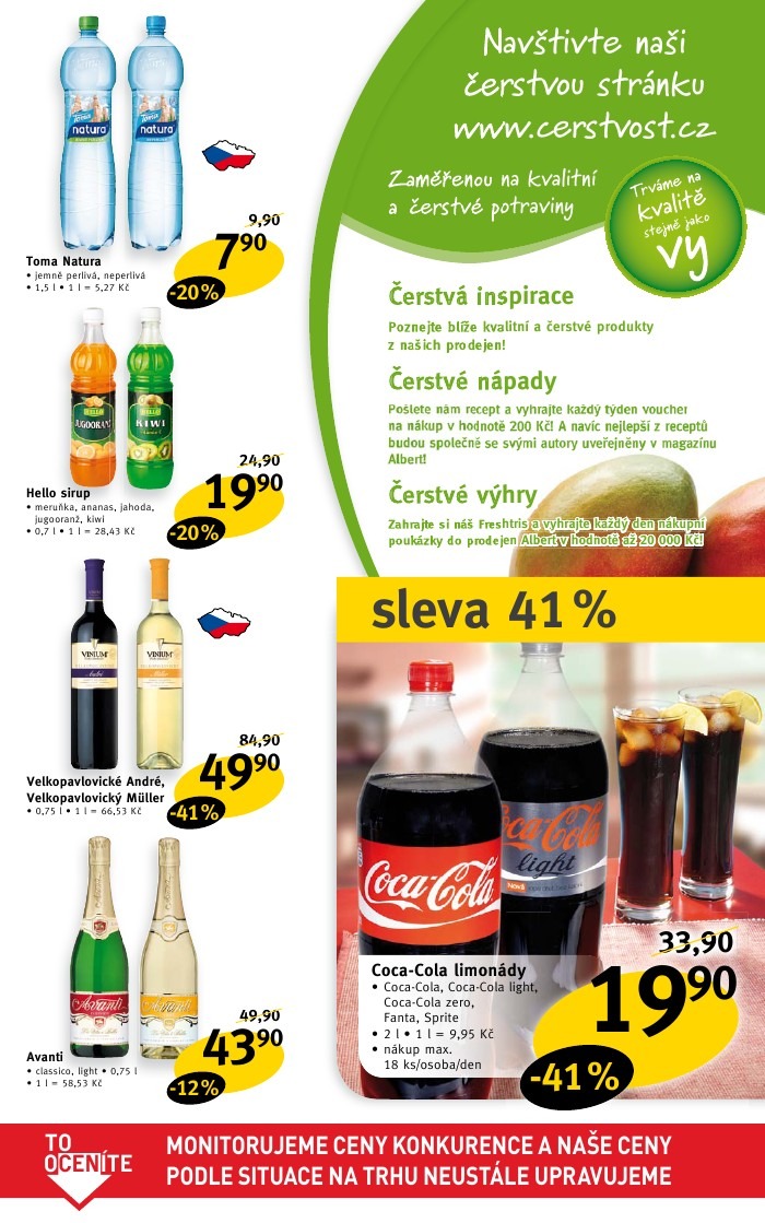 leták Albert strana 1 leták Albert strana 1