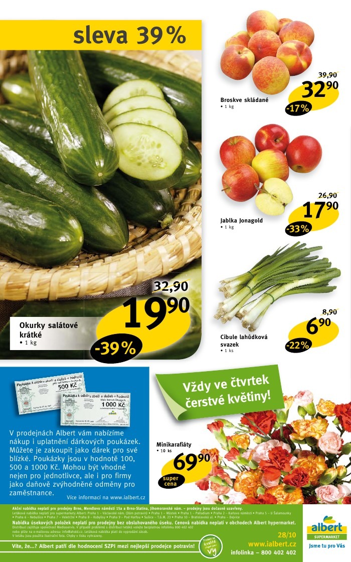 leták Albert strana 1 leták Albert strana 1