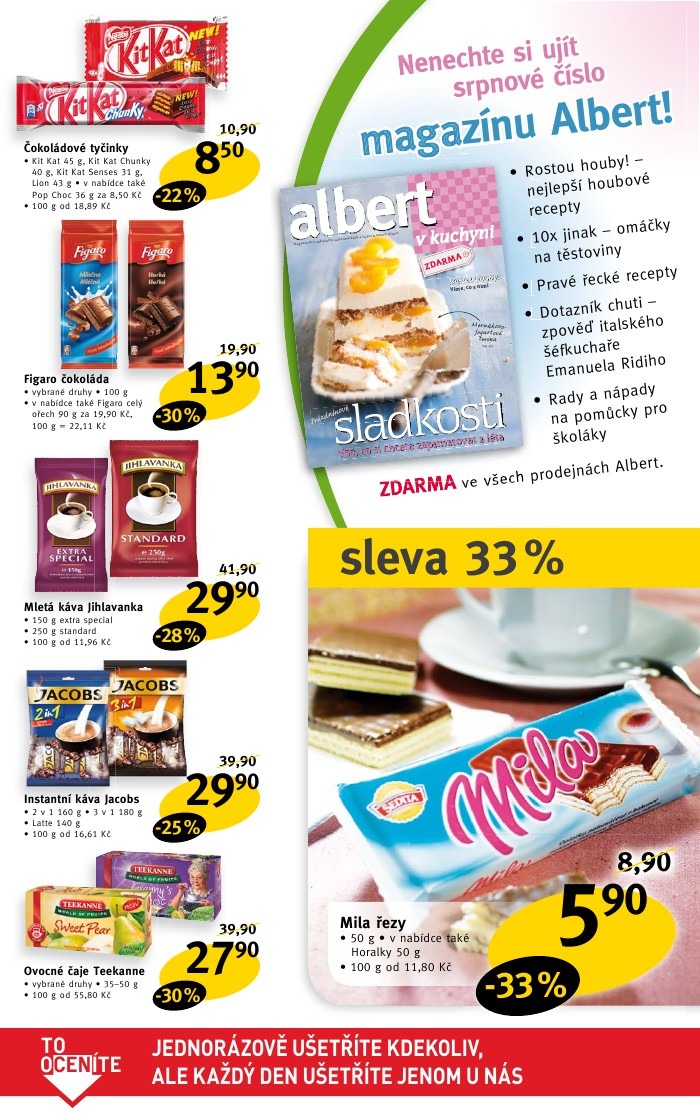 leták Albert strana 1 leták Albert strana 1