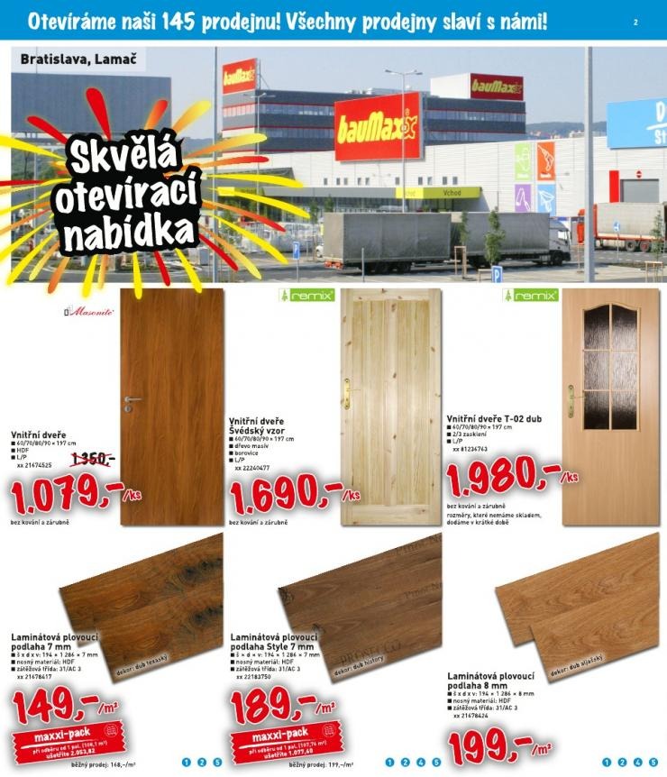 leták Baumax aktuální leták strana 1 leták Baumax aktuální leták strana 1
