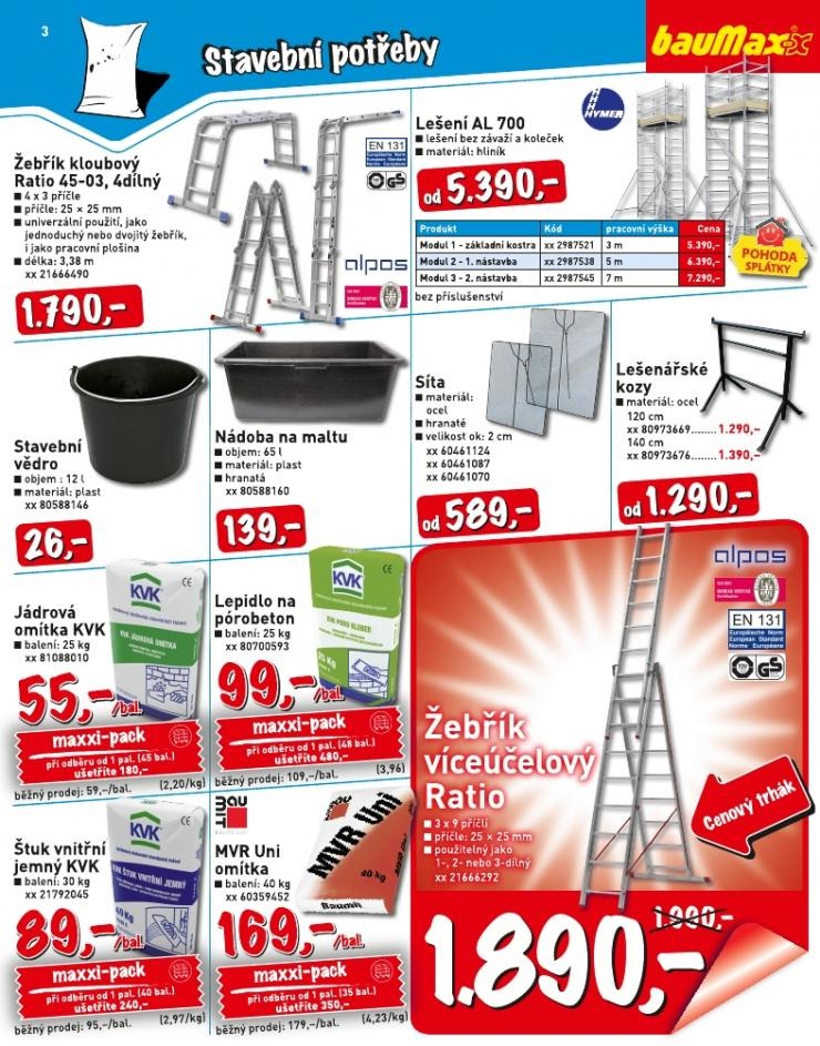leták Baumax akční leták strana 1 leták Baumax akční leták strana 1