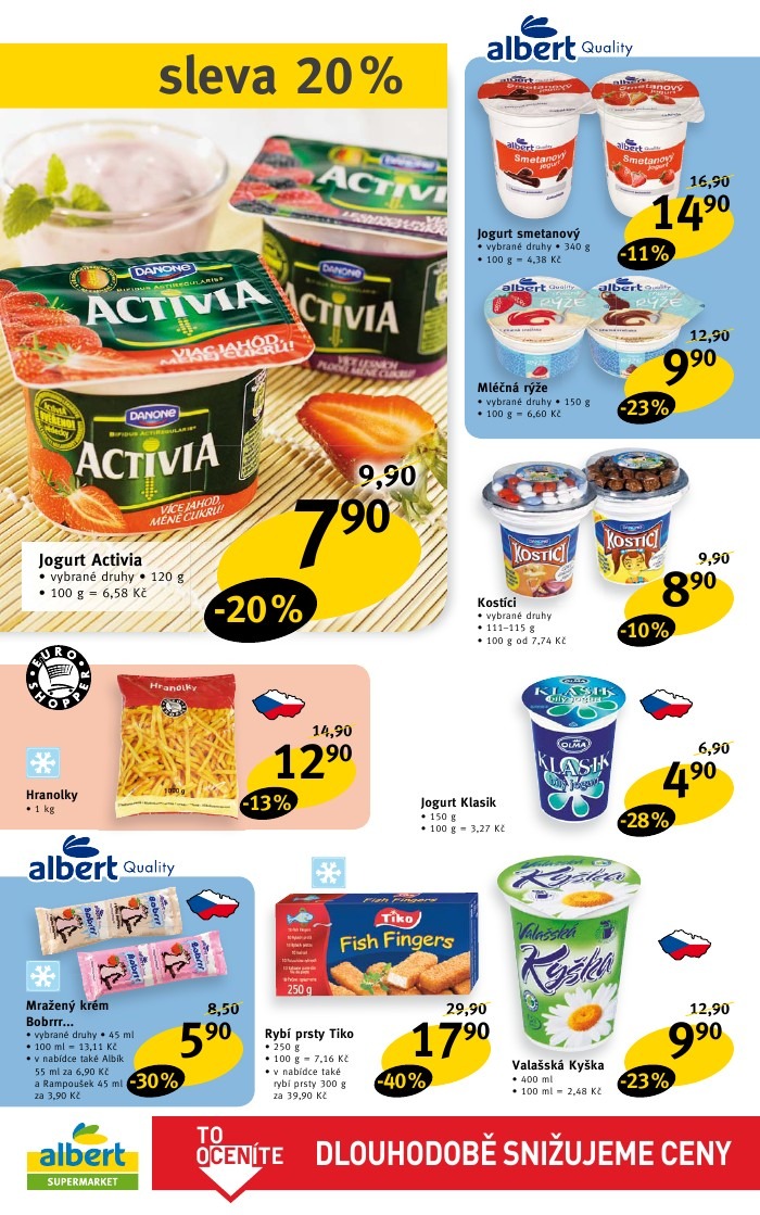 leták Albert strana 1 leták Albert strana 1