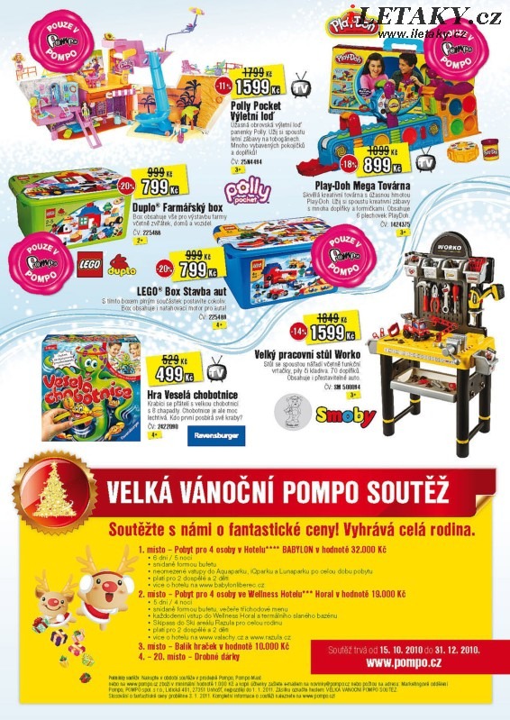 leták Pompo strana 1 leták Pompo strana 1