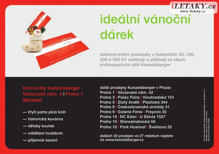 leták Knihy Kanzelsberger strana 1 leták Knihy Kanzelsberger strana 1