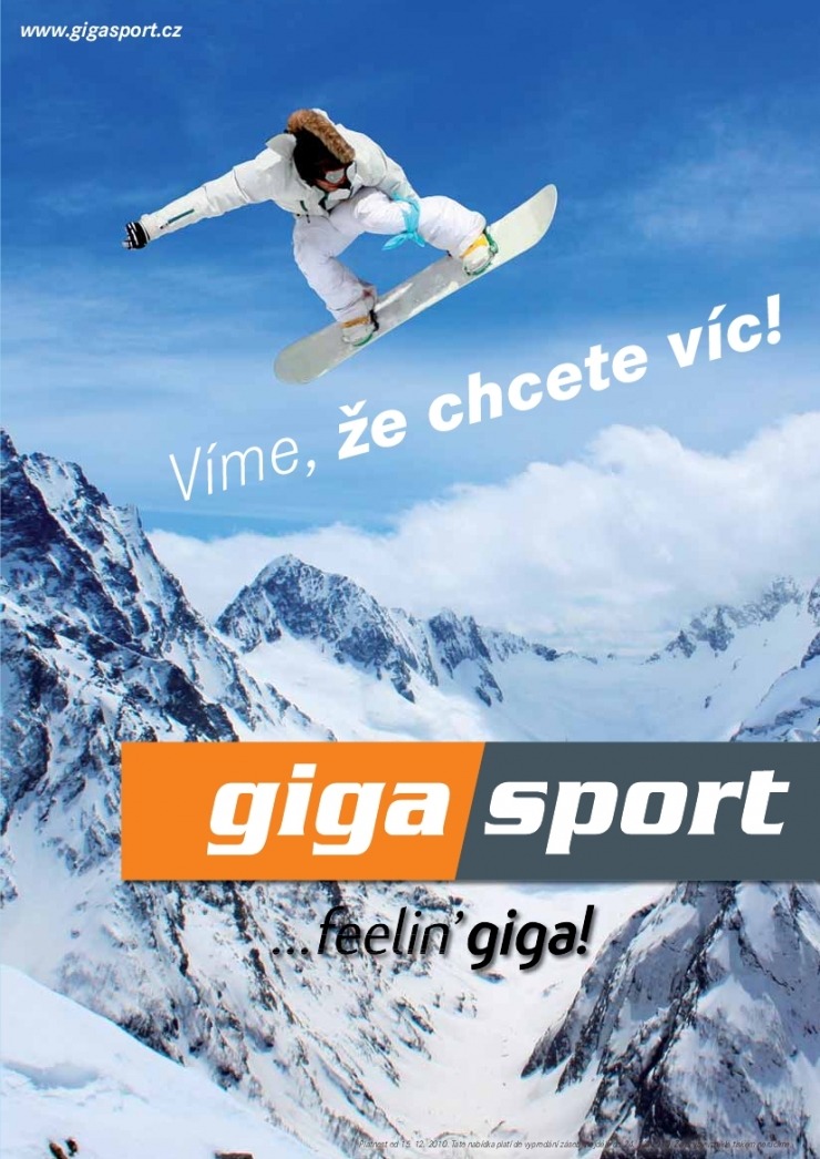 leták Gigasport aktuální leták strana 1 leták Gigasport aktuální leták strana 1