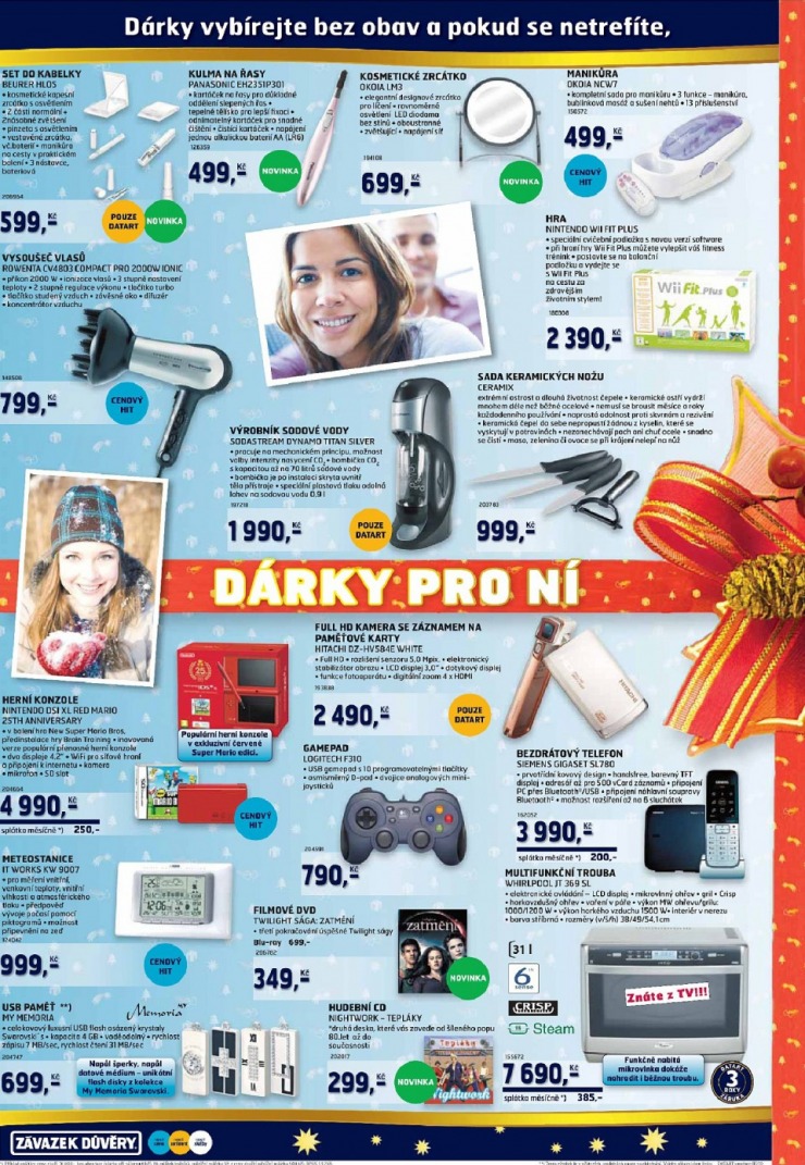 leták Datart strana 1 leták Datart strana 1