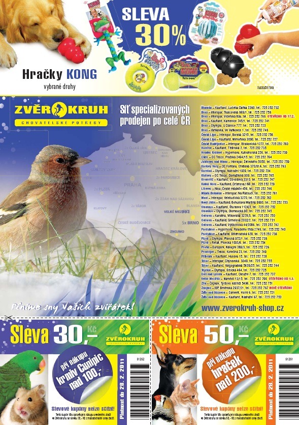 leták Zvěrokruh strana 1 leták Zvěrokruh strana 1