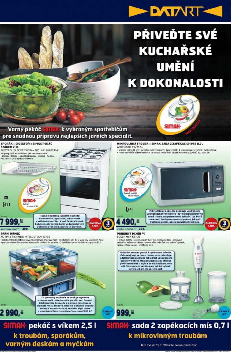 leták Datart strana 1 leták Datart strana 1