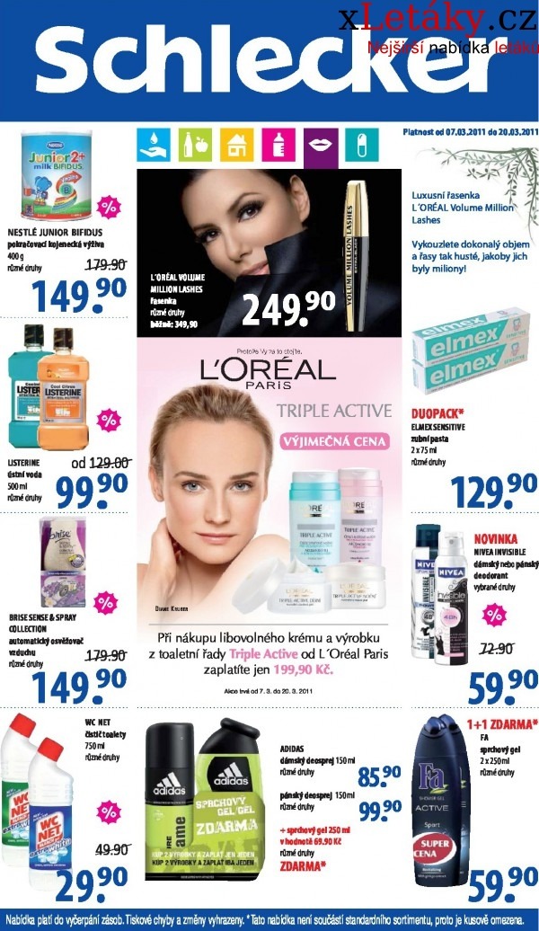 leták Schlecker aktuální leták strana 1 leták Schlecker aktuální leták strana 1