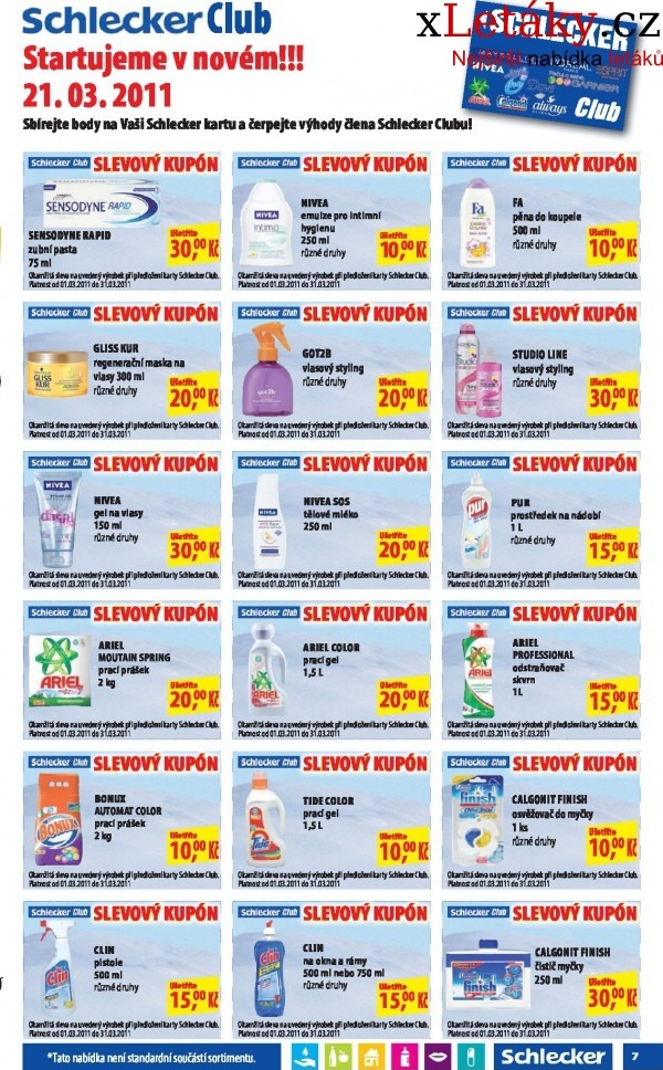 leták Schlecker aktuální leták strana 1 leták Schlecker aktuální leták strana 1