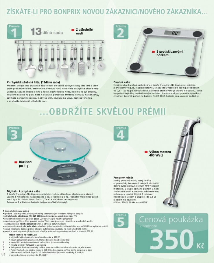 leták Bonprix strana 1 leták Bonprix strana 1