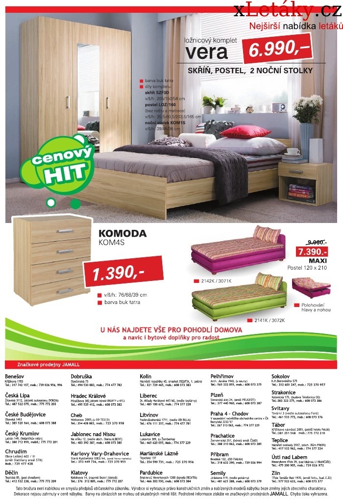 leták Jamall nábytek leták strana 1 leták Jamall nábytek leták strana 1
