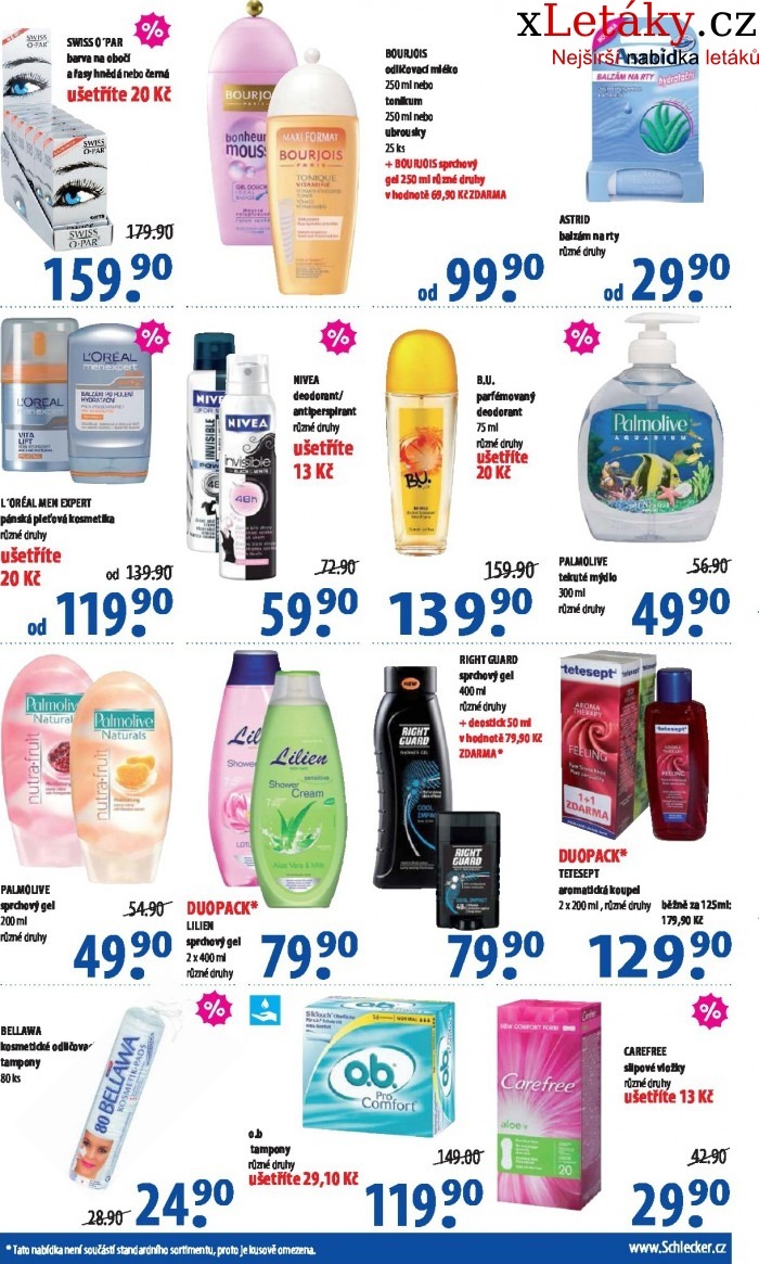 leták Schlecker akční leták strana 1 leták Schlecker akční leták strana 1