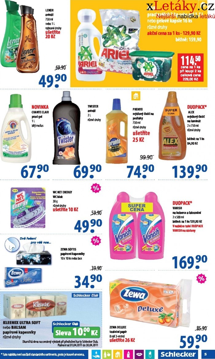 let�k Schlecker ak�n� let�k strana 1