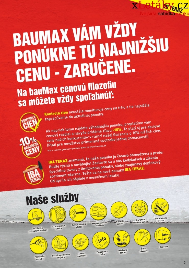 leták Baumax aktuální leták strana 1 leták Baumax aktuální leták strana 1