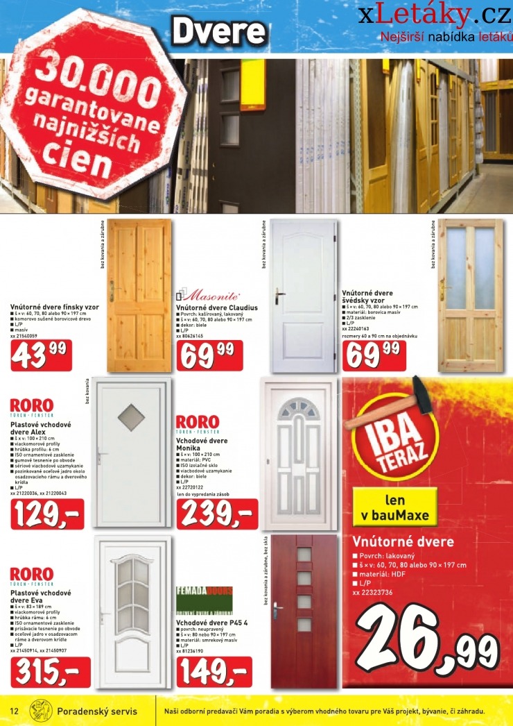 let�k Baumax aktu�ln� let�k strana 1