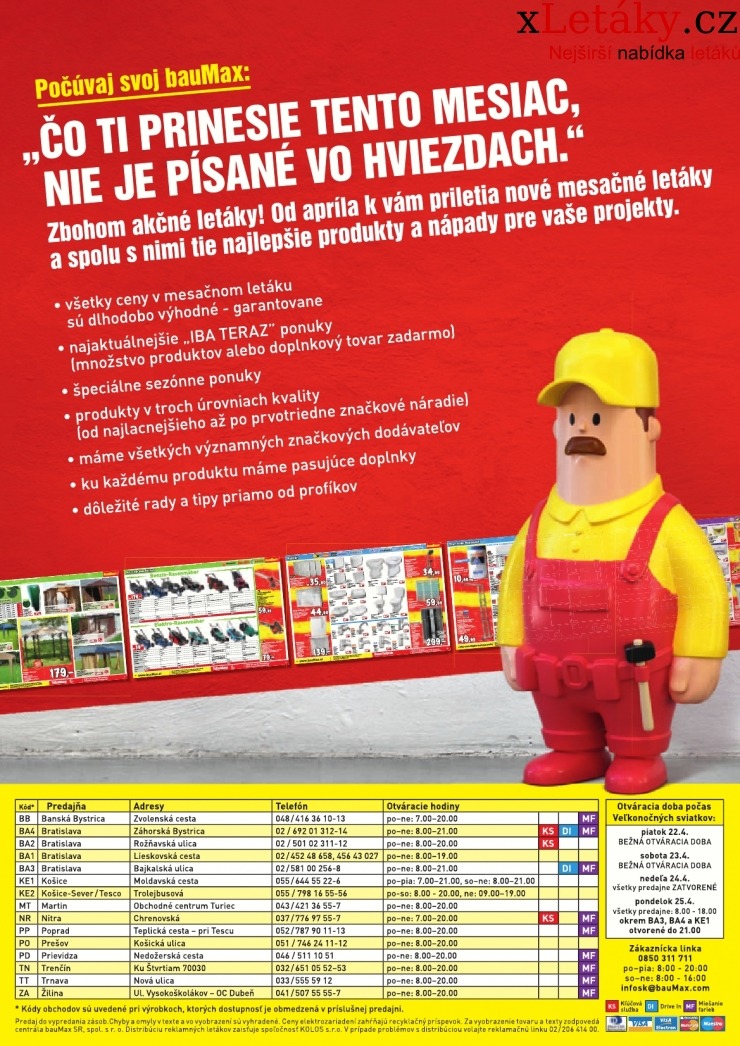 leták Baumax aktuální leták strana 1 leták Baumax aktuální leták strana 1