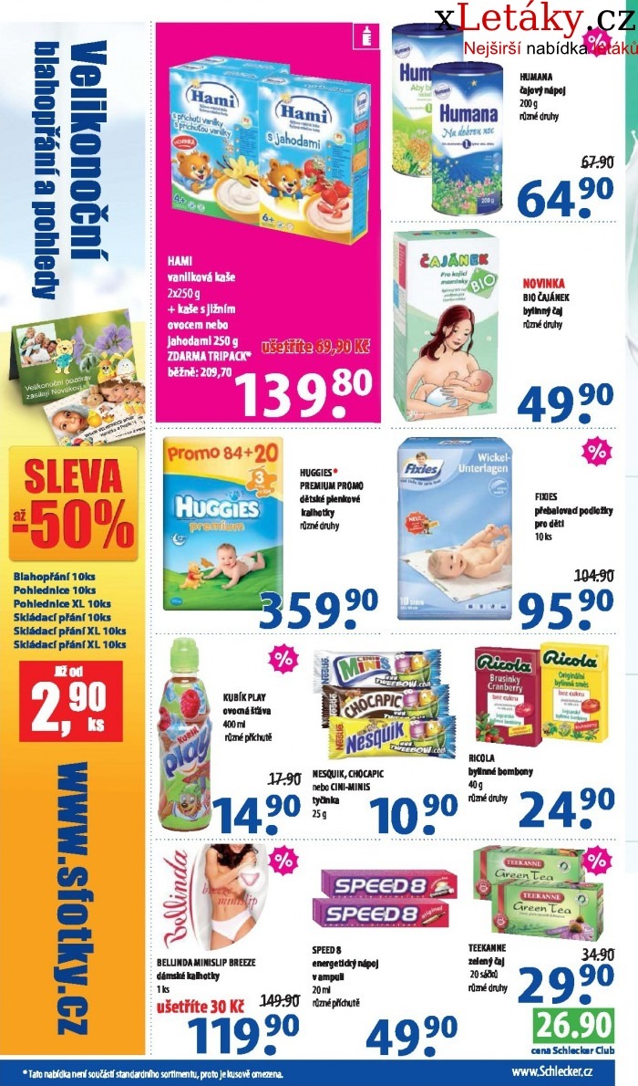 leták Schlecker akční leták strana 1 leták Schlecker akční leták strana 1