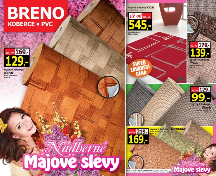 leták Breno koberce strana 1 leták Breno koberce strana 1
