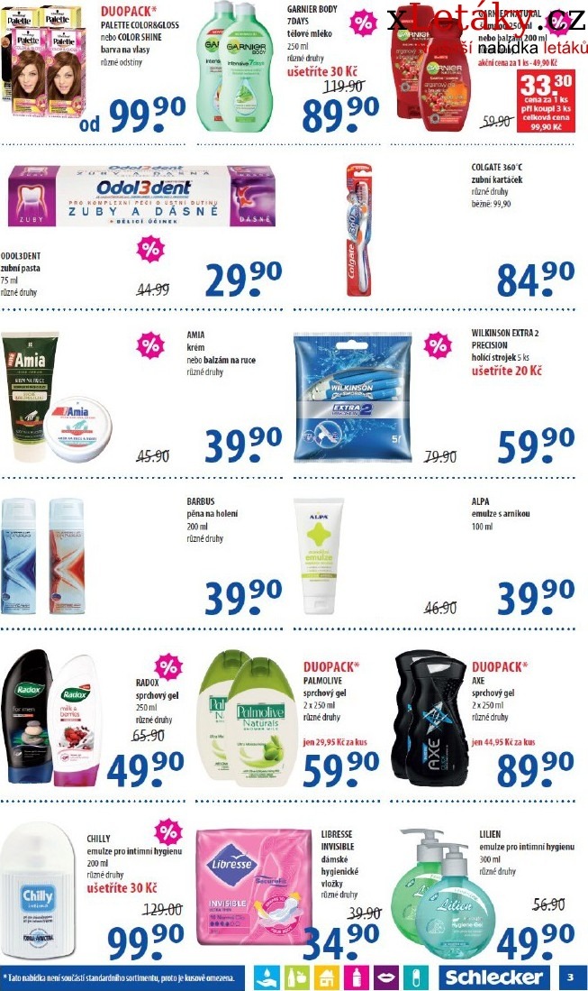 leták Schlecker akční leták strana 1 leták Schlecker akční leták strana 1