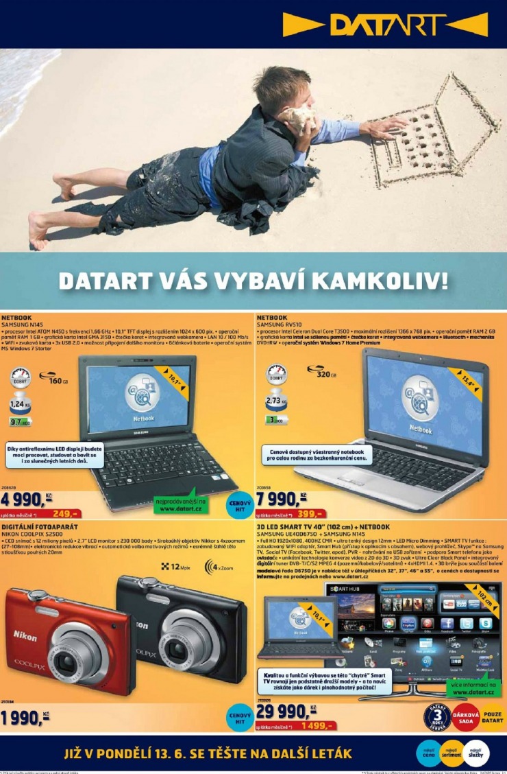 leták Datart strana 1 leták Datart strana 1