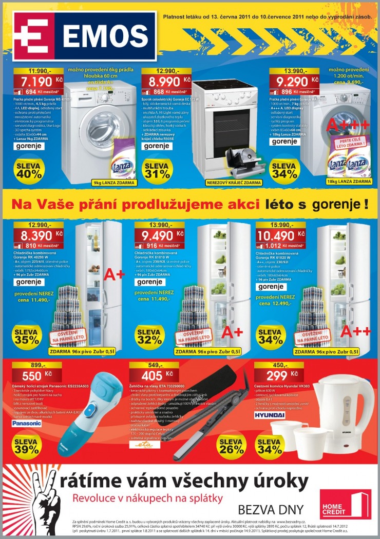 leták Emos strana 1 leták Emos strana 1