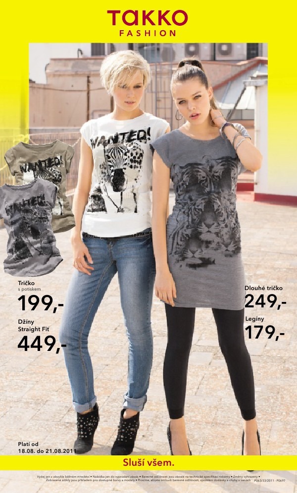 leták Takko fashion strana 1 leták Takko fashion strana 1