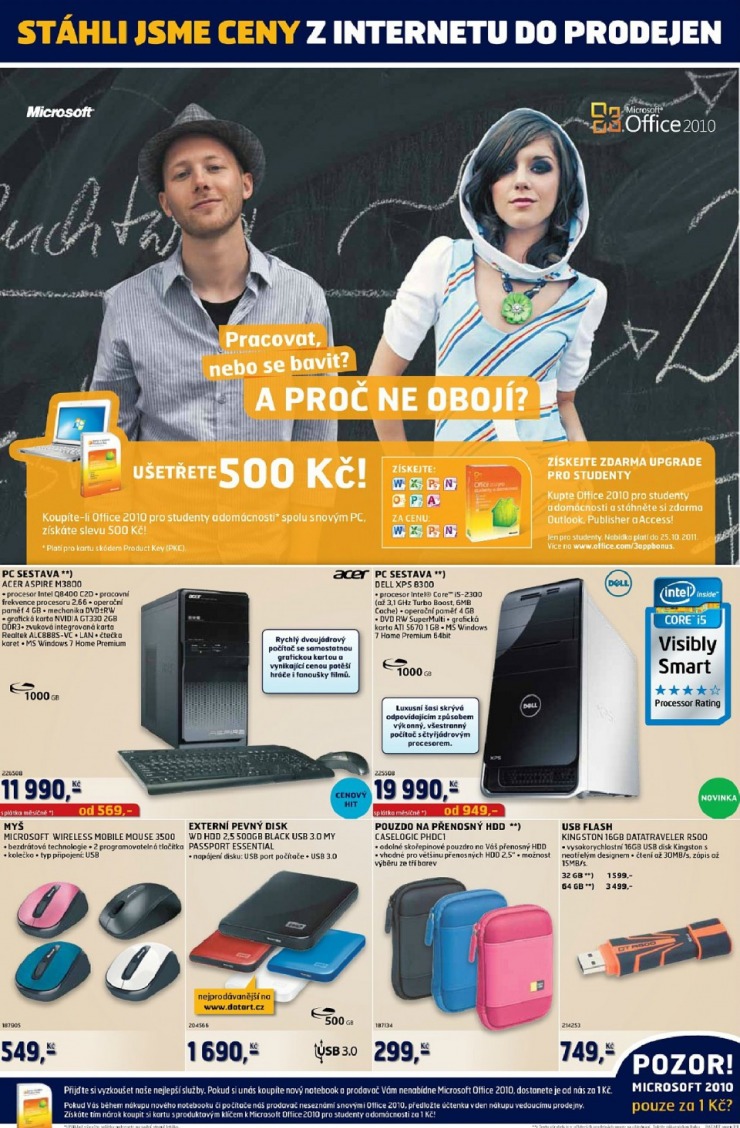 leták Datart strana 1 leták Datart strana 1