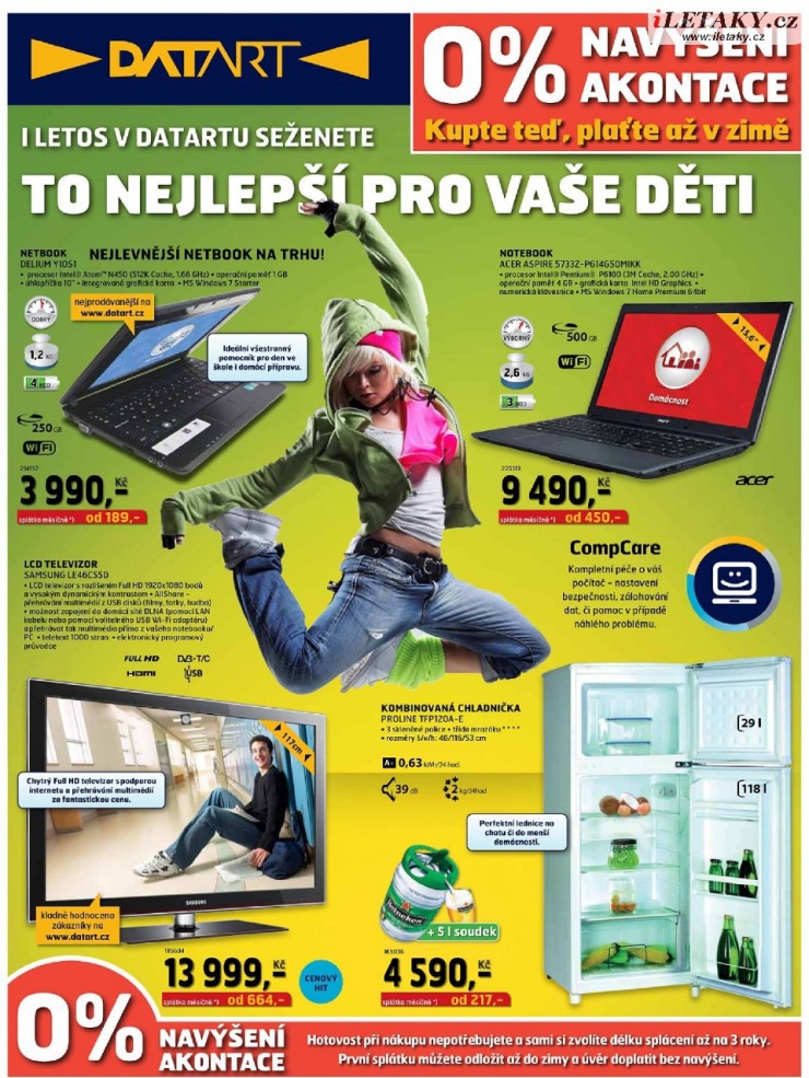 leták Datart strana 1 leták Datart strana 1