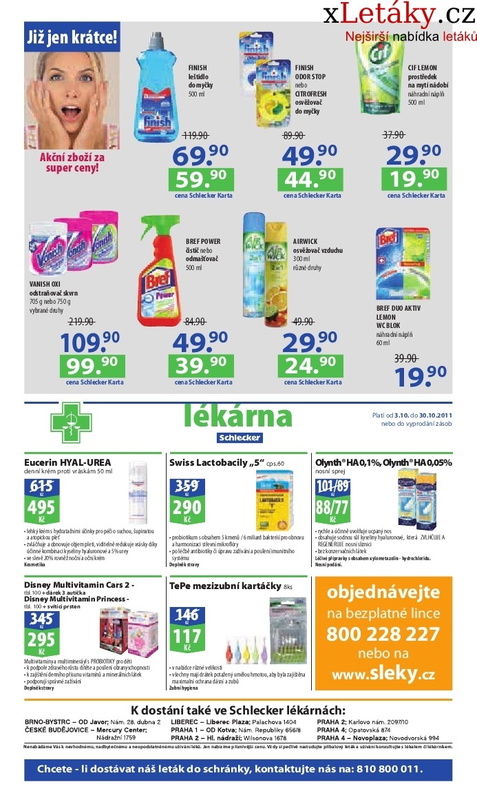 leták Schlecker leták strana 1 leták Schlecker leták strana 1