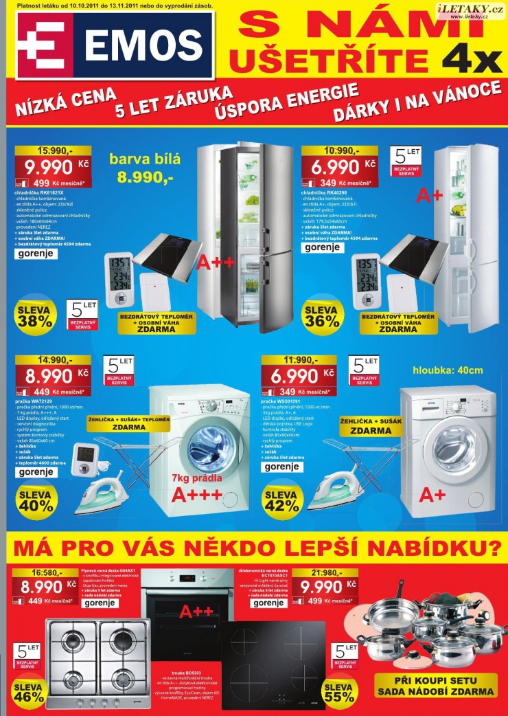 leták Emos strana 1 leták Emos strana 1