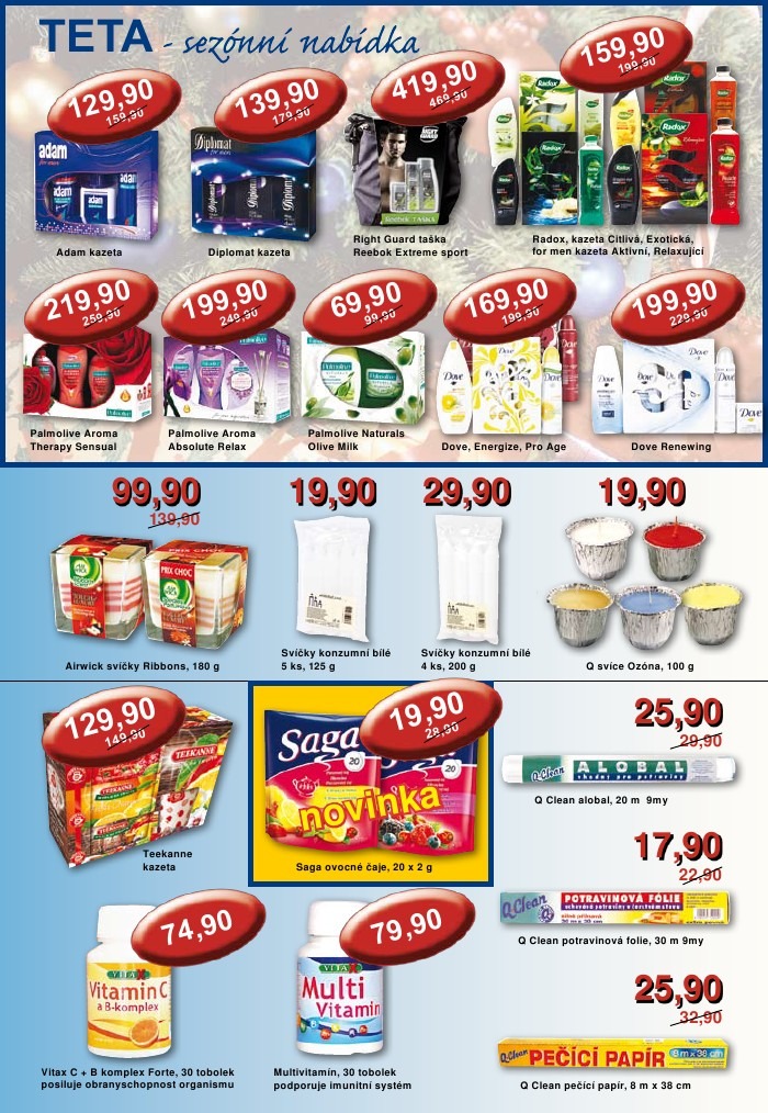 leták TETA drogerie strana 1 leták TETA drogerie strana 1