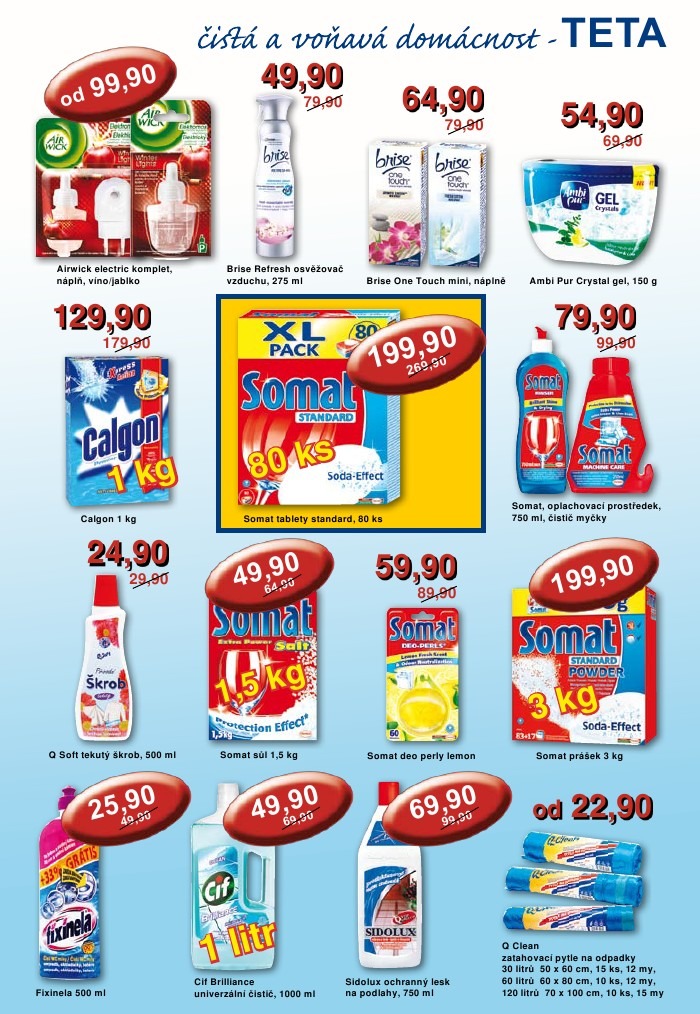 leták TETA drogerie strana 1 leták TETA drogerie strana 1