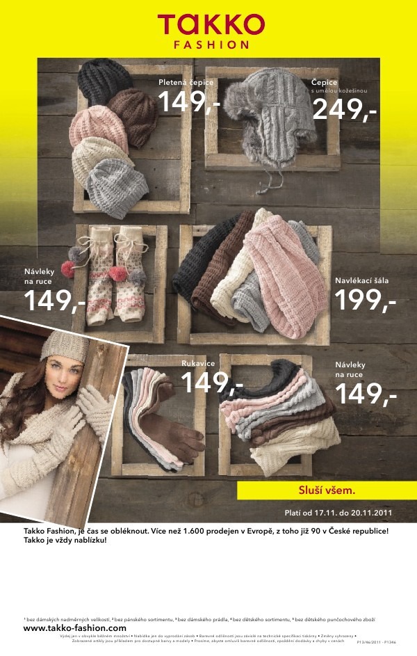 leták Takko fashion strana 1 leták Takko fashion strana 1
