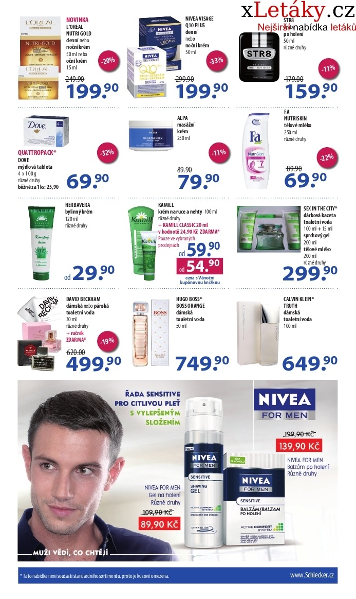 leták Schlecker akční leták strana 1 leták Schlecker akční leták strana 1