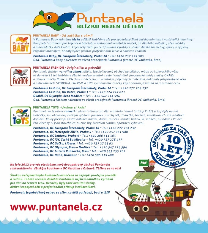 leták Puntanela strana 1 leták Puntanela strana 1