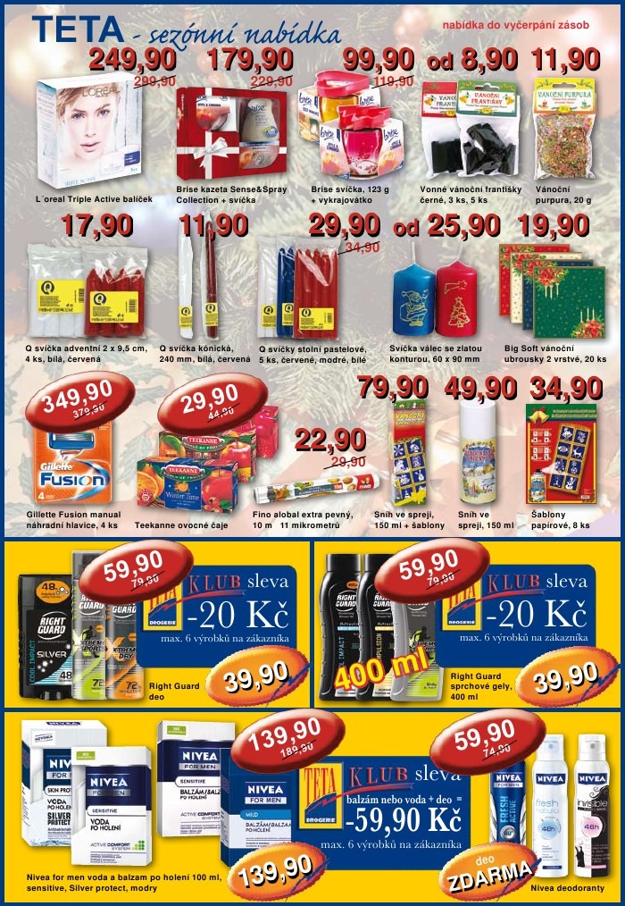 leták TETA drogerie strana 1 leták TETA drogerie strana 1