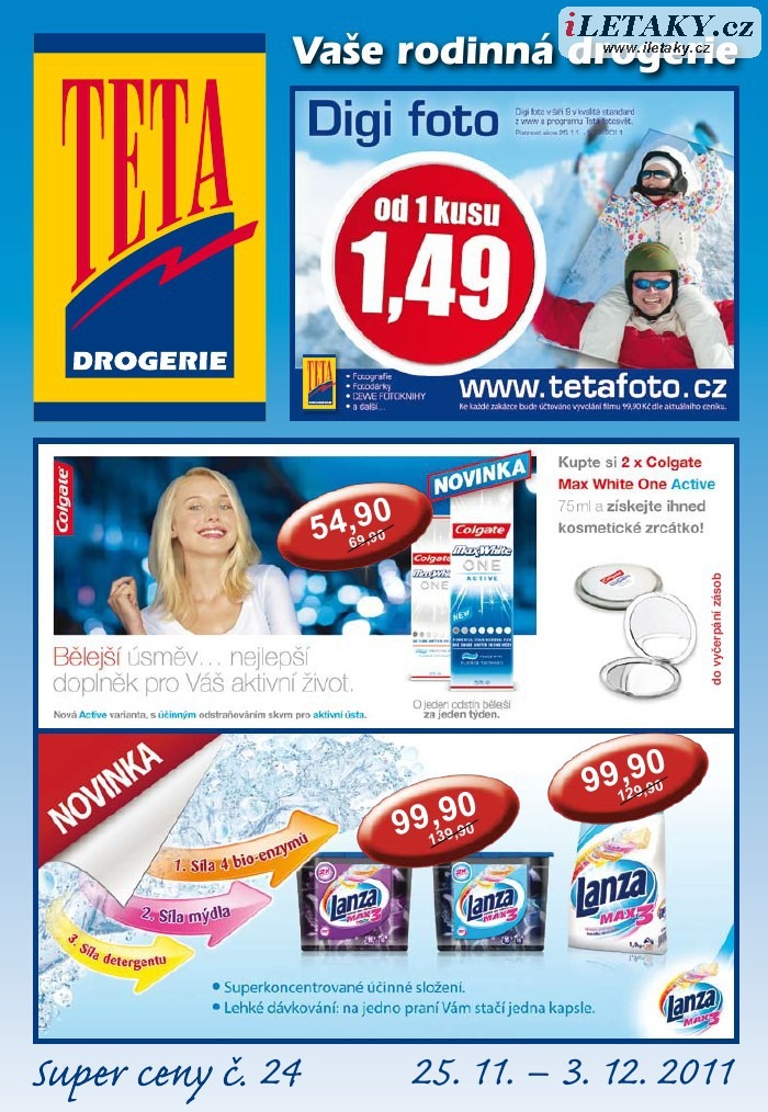 leták TETA drogerie strana 1 leták TETA drogerie strana 1