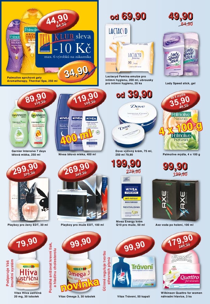 leták TETA drogerie strana 1 leták TETA drogerie strana 1